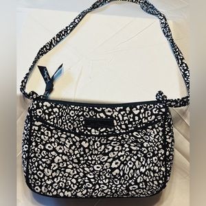 Vera Bradley Black White Purse in Camocat
